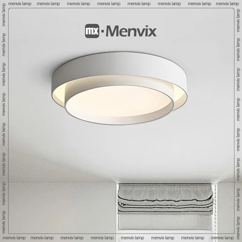 menvix moderne led à intensité variable rond carré luminaires intérieur