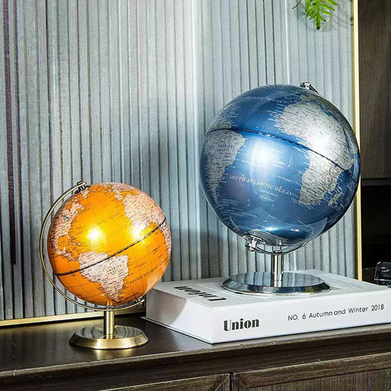 globe rotatif créatif en style européen décoration artisanale