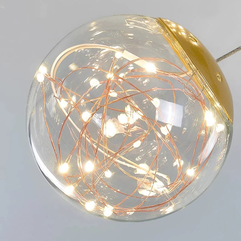 lustre moderne led pour éclairage intérieur suspendu