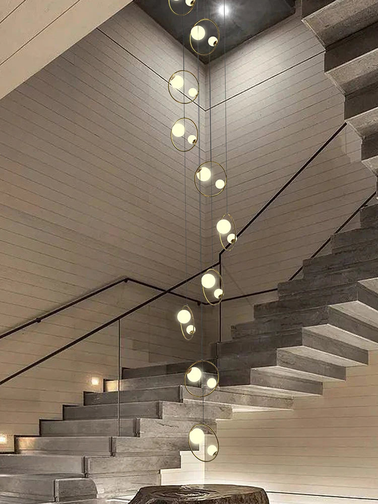 lustre moderne design pour un intérieur loft élégant