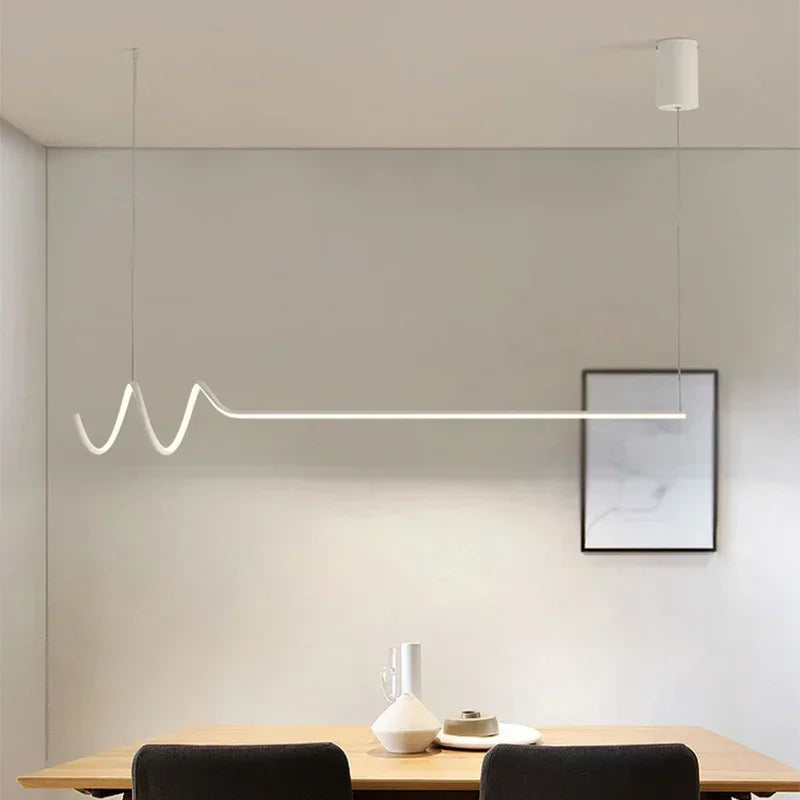 suspension LED design moderne idéale pour hôtels