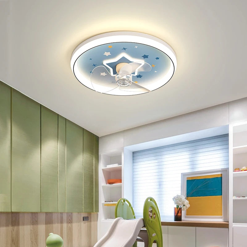 plafonnier led moderne avec ventilateur luminaire décoratif d'intérieur