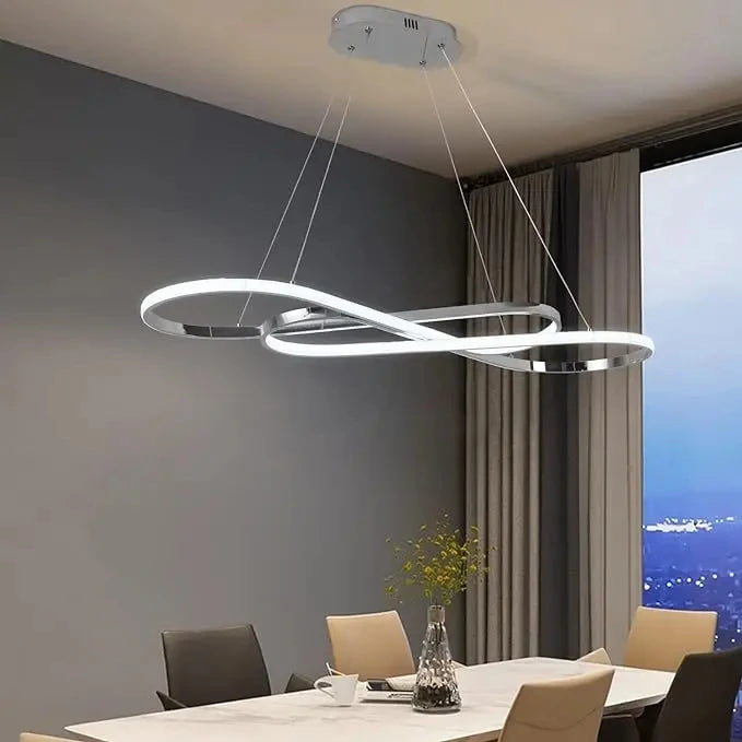 plafonnier led moderne avec télécommande pour éclairage intérieur