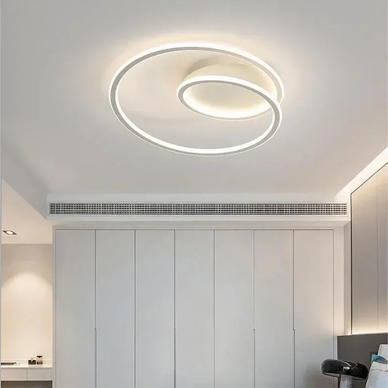 plafonnier led moderne pour décoration intérieure et ambiance chaleureuse