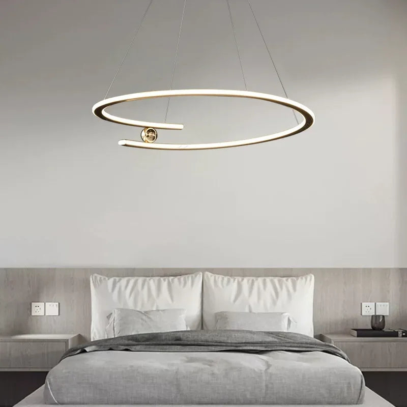 suspension LED design moderne luminaire décoratif d'intérieur