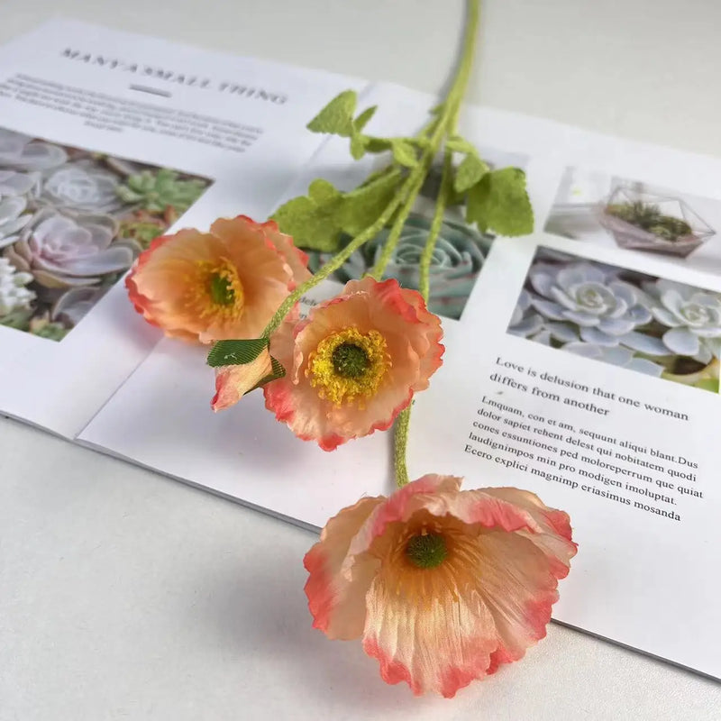 bouquet de fleurs artificielles en soie pour décorations diverses