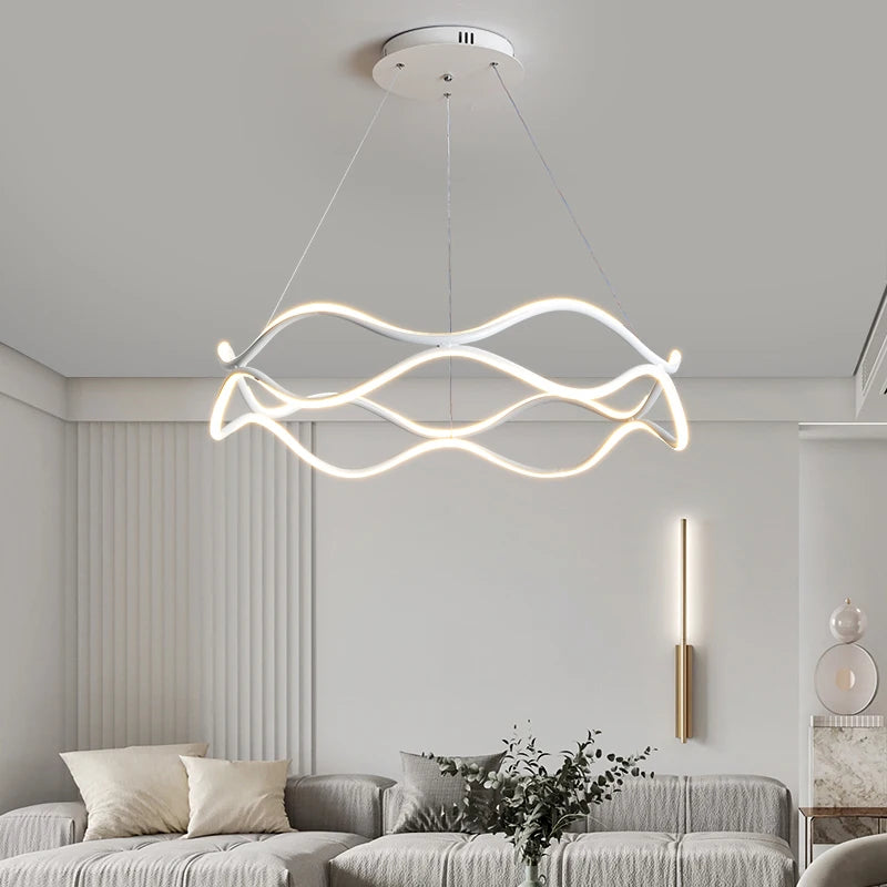 lustre nordique minimaliste atmosphérique pour déco maison moderne