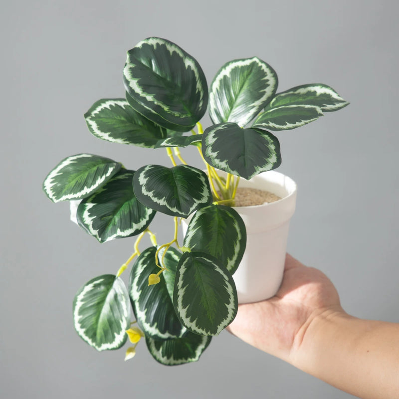 plantes artificielles monstera tropicales pour décoration intérieure et fêtes