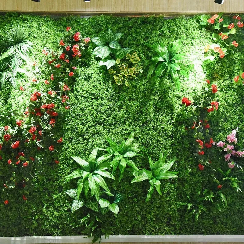 décoration murale végétale florale pour un intérieur naturel