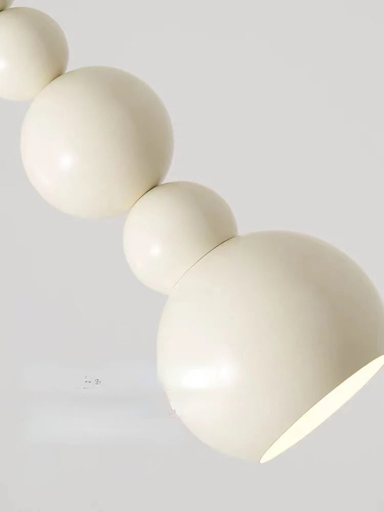 lustre moderne boule de verre décoration artistique luminaire