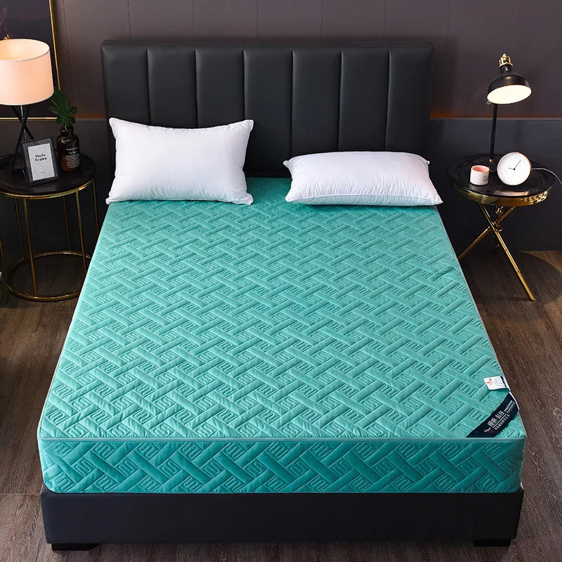 housse de matelas six côtés double face anti poussière fermeture zip