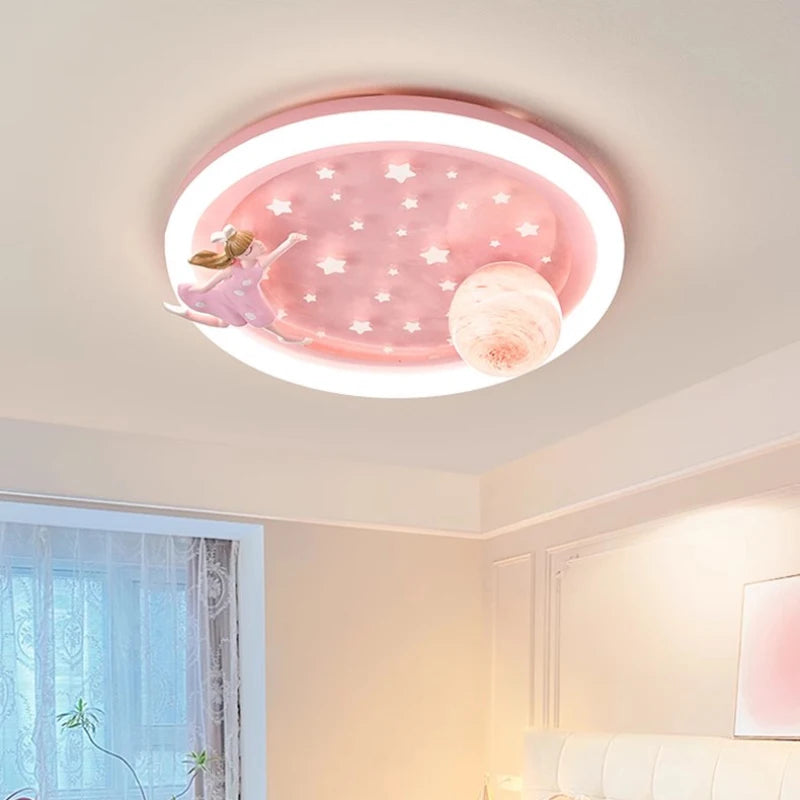 plafonnier mignon pour chambre enfant licorne astronaute décoratif