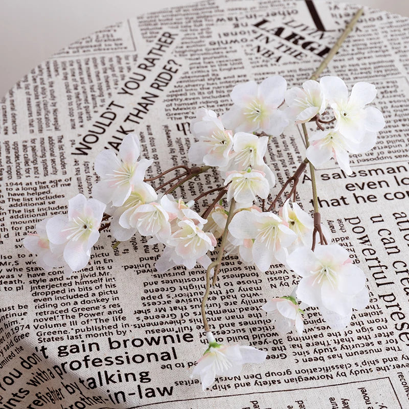 lot de 3 fleurs artificielles en soie pour mariage et décoration intérieure