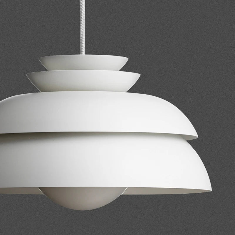 suspension design scandinave moderne à led