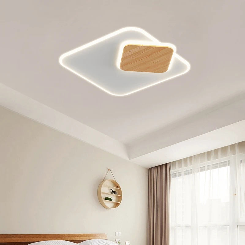 plafonnier led encastré nordique moderne simple créatif