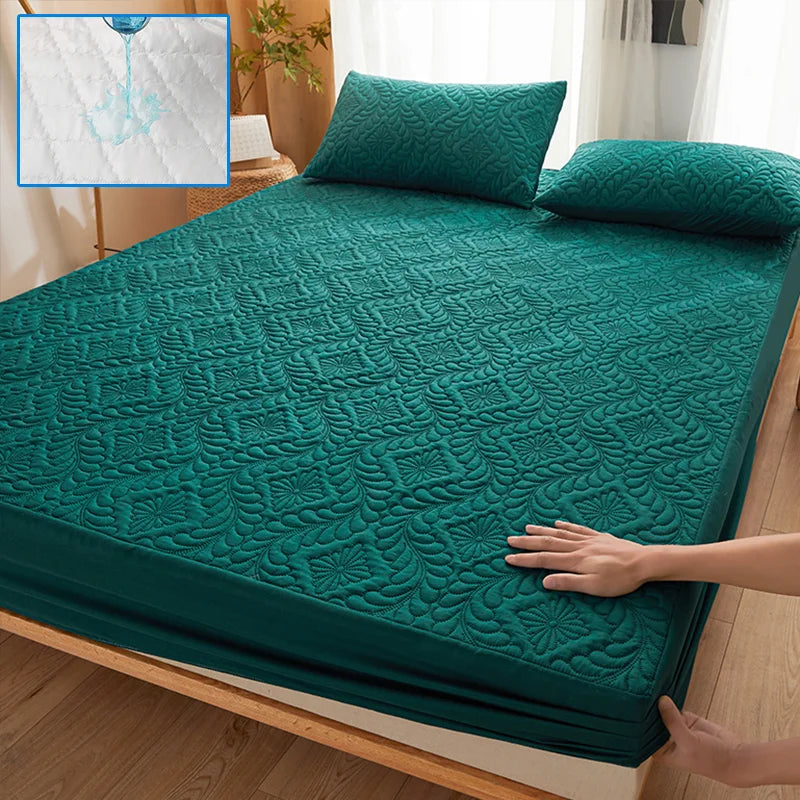 protège-matelas imperméable respirant anti-acariens antibactérien