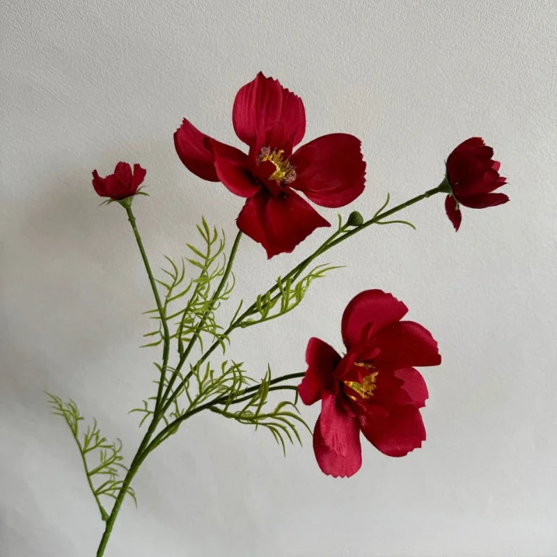 fleurs artificielles en soie pour décoration intérieure et extérieure