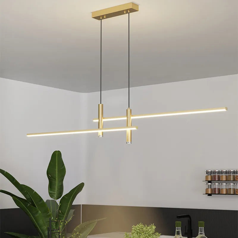 lustre moderne minimaliste pour cuisine et salle à manger