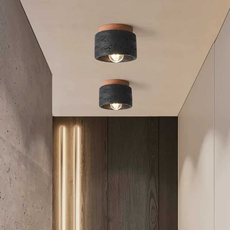 plafonnier led moderne en marbre pour décoration intérieure