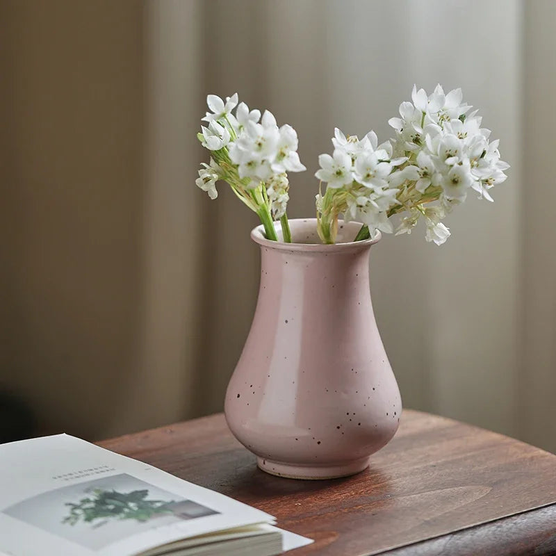 vase décoratif moderne en céramique pour fleurs et cactus