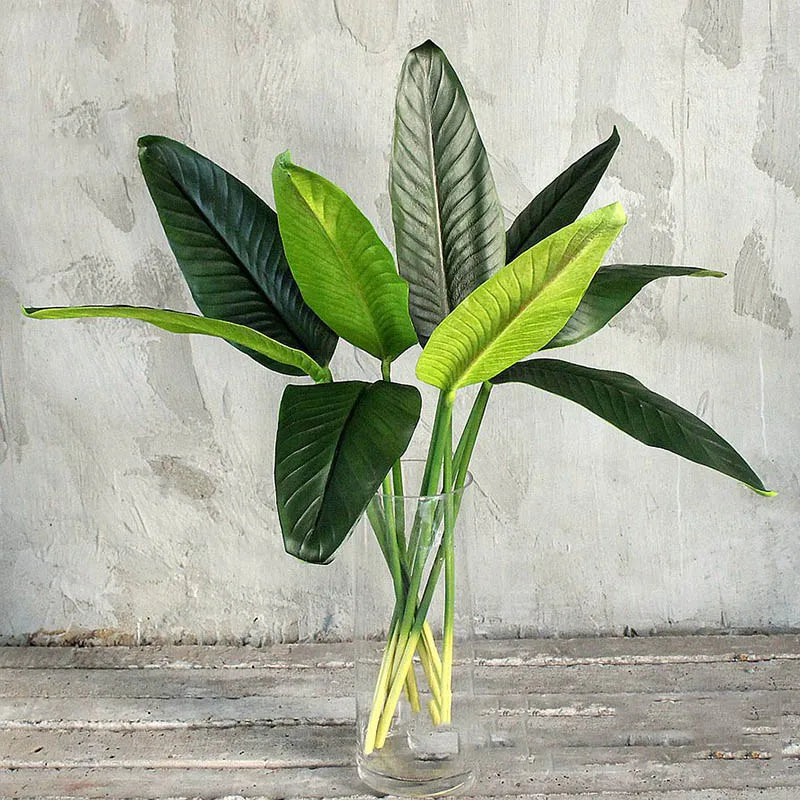 arrangement floral tropical avec oiseaux et bananes décoratif mariage