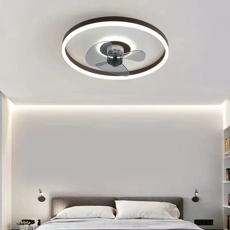 plafonnier led moderne avec ventilateur pour éclairage intérieur