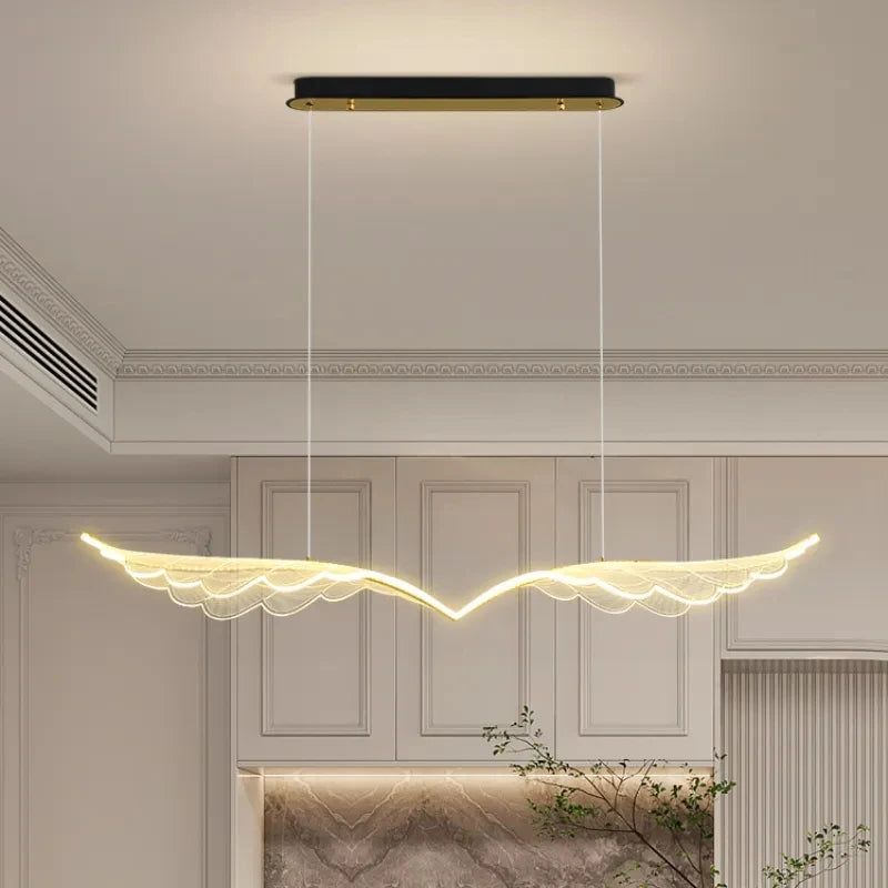 suspension led moderne design minimaliste pour décoration intérieure