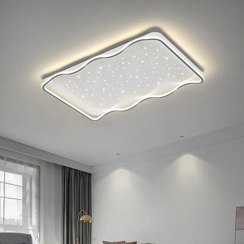 plafonnier led moderne pour décoration d'intérieur élégante et contemporaine