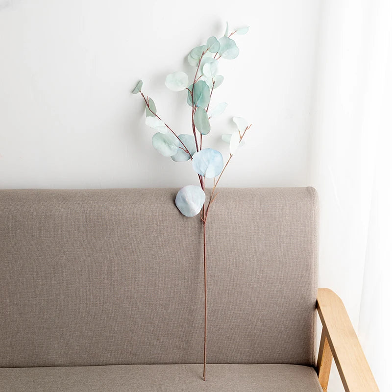 plante artificielle eucalyptus pour décoration automnale et arrangements DIY