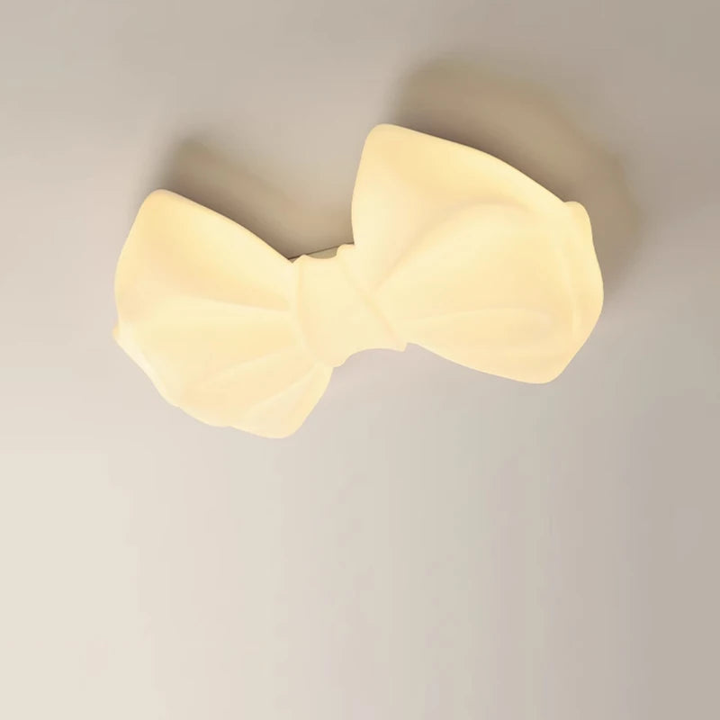 plafonnier led moderne à nœud papillon pour décoration intérieure enfant