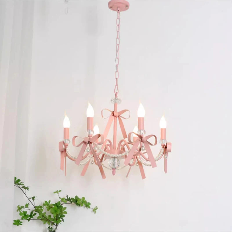 lustre romantique mignon pour chambre enfant décoration lumineuse