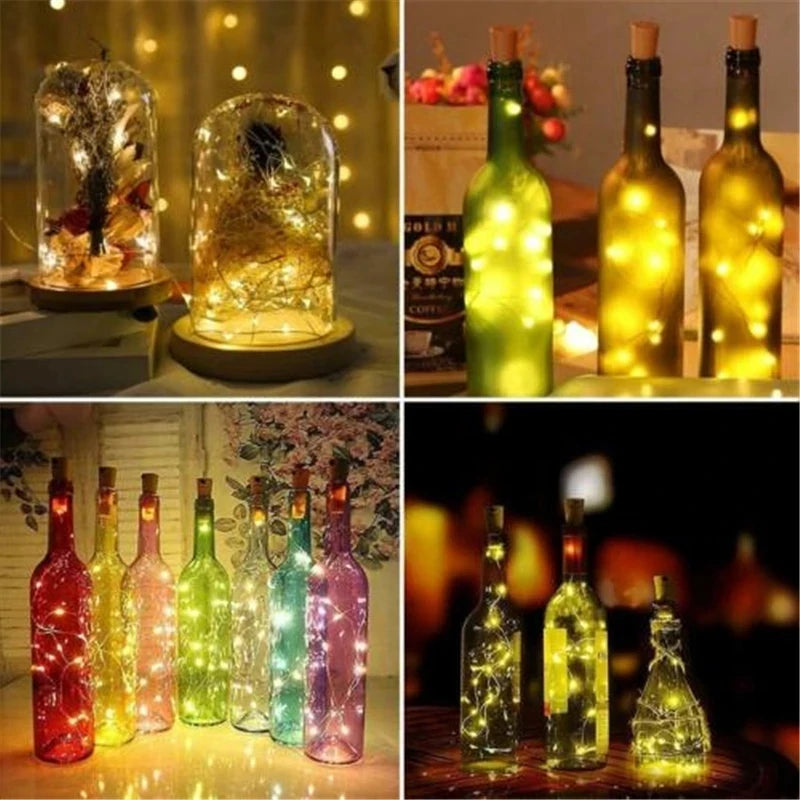 lot de 10 guirlandes lumineuses led pour décoration artisanale et festive