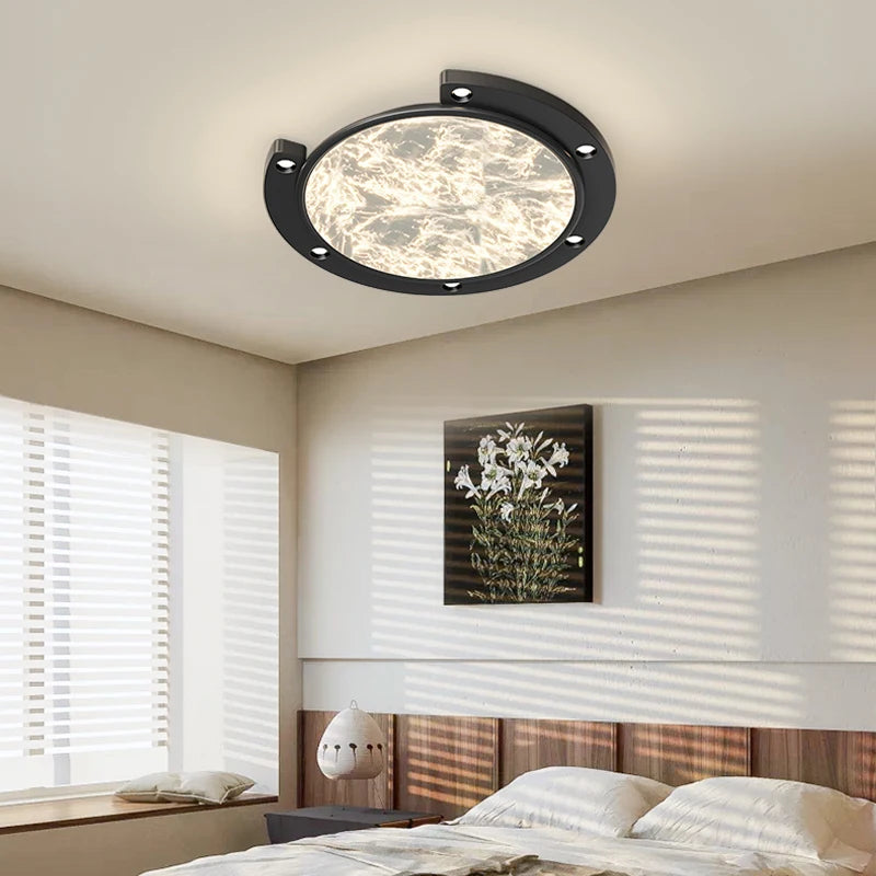 plafonnier led minimaliste protection des yeux éclairage intérieur moderne