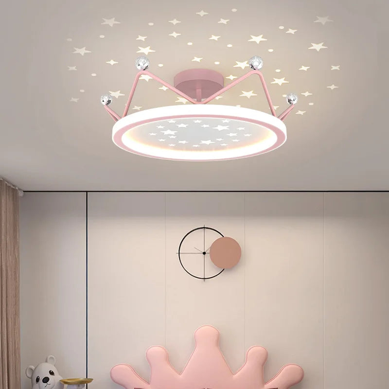 plafonnier minimaliste moderne pour décoration de chambre d'enfant