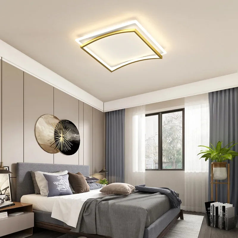 lustre moderne à leds pour intérieur de maison