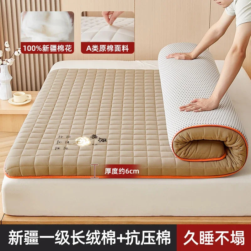 matelas tatami pour lit double style japonais moderne