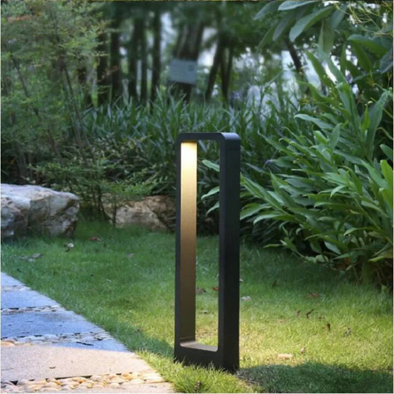 110V 220V DC12V 15W LED étanche lampe à gazon COB LED borne extérieure lumière extérieure sol jardin cour éclairage routier