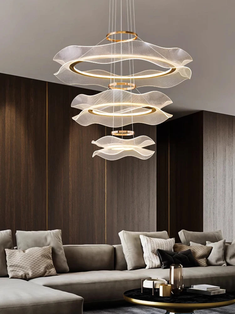 plafonnier led moderne design pour intérieur élégant