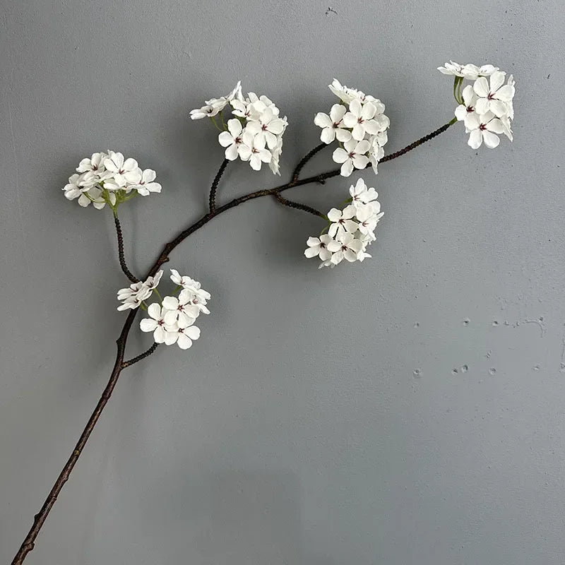 fleurs artificielles en soie pour décoration intérieure élégante et raffinée