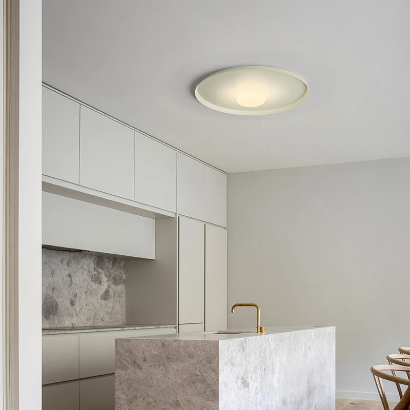 plafonnier led nordique ultra fin pour éclairage intérieur