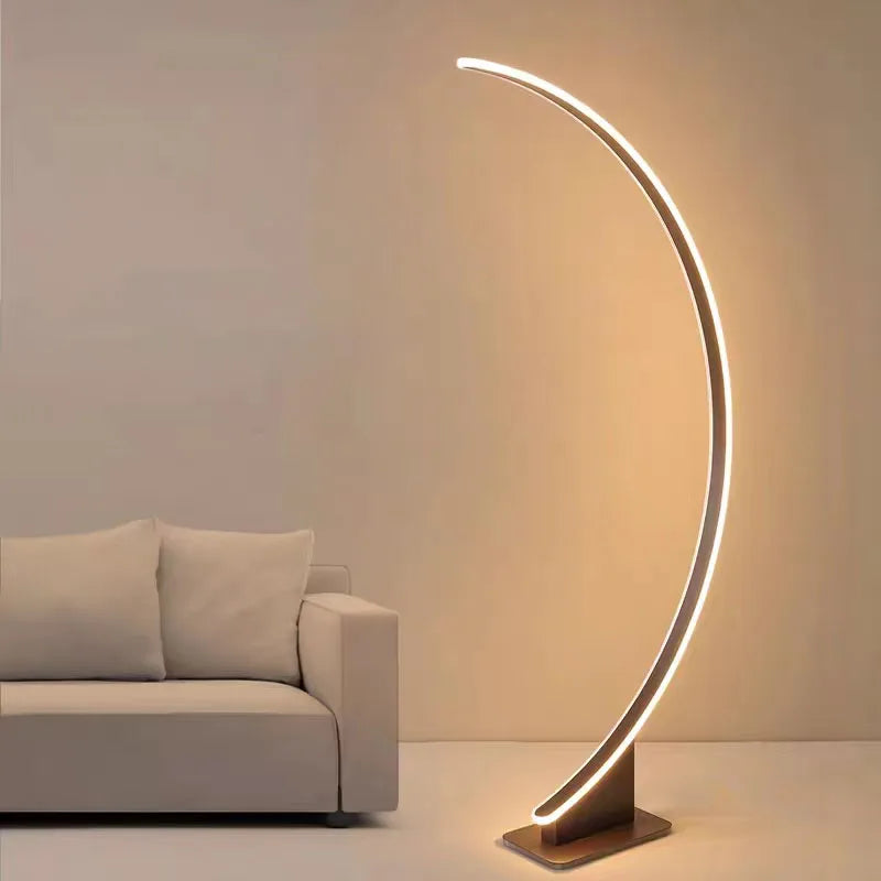 Lampadaire Led en forme d'arc nordique