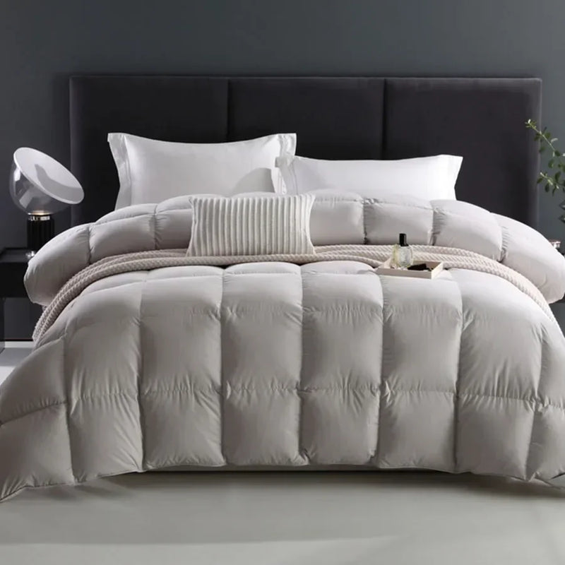 couette d'hiver en duvet d'oie super douce quatre saisons pour hôtel luxe