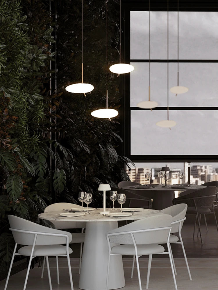 lustre design nordique haut de gamme tactile pour restaurant