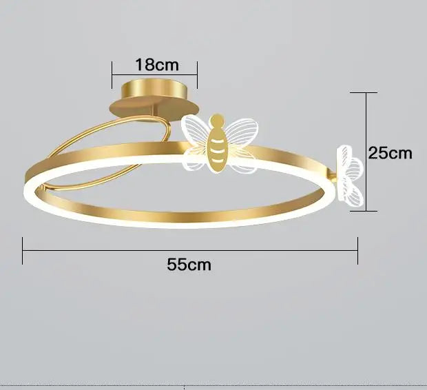 plafonnier led rond design pour éclairage intérieur moderne