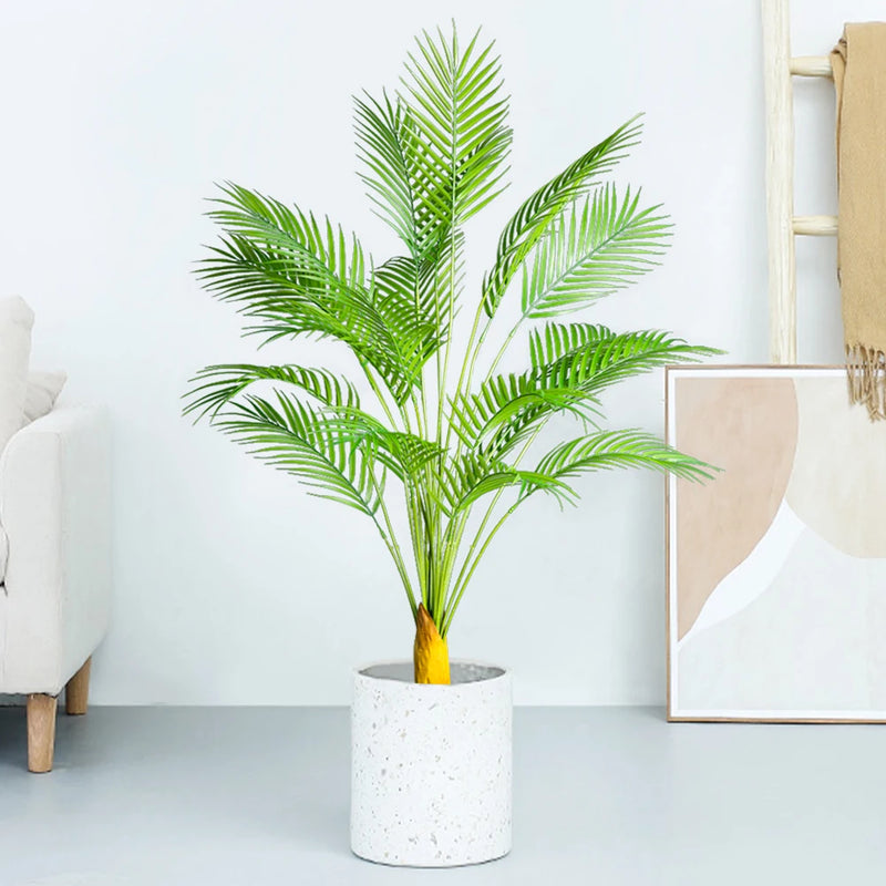 plante de palmier tropical artificiel pour décoration intérieure et extérieure