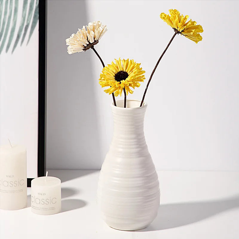 vase nordique en plastique pour fleurs décoration moderne maison