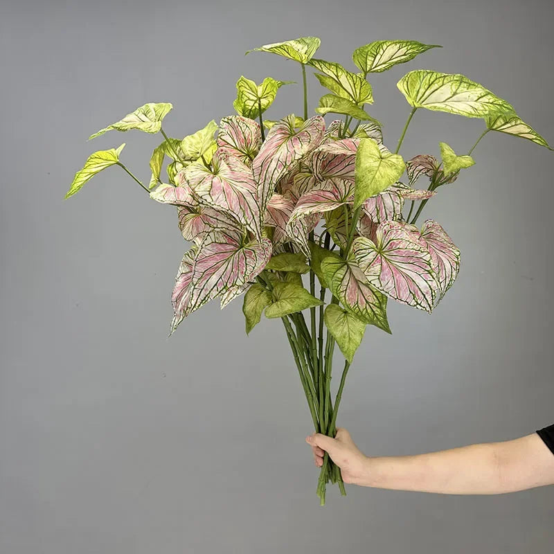 feuilles de palmier artificielles pour décoration florale intérieure