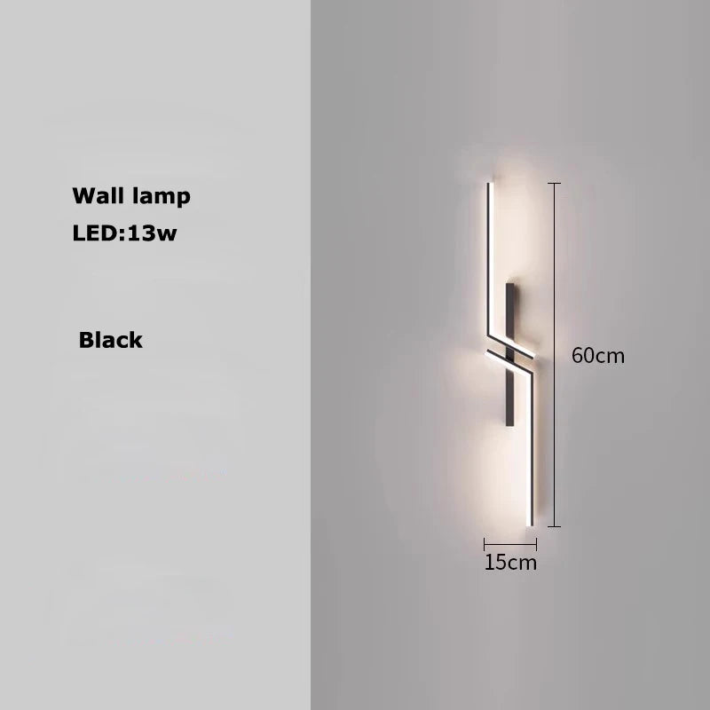 lustre géométrique à led design moderne éclairage intérieur tendance