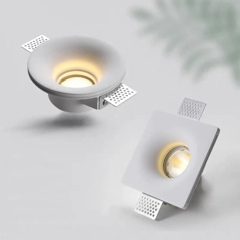 plafonnier encastré led anti-éblouissement design moderne éclairage intérieur