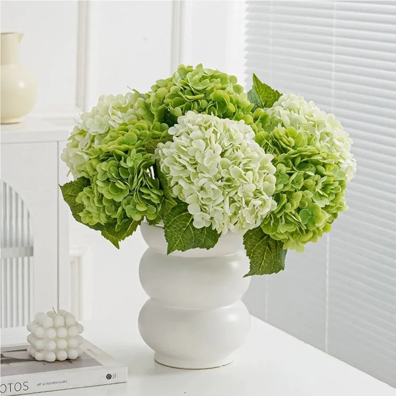 fleurs d'hortensia artificielles pour décoration mariage arrangement floral